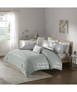 Duvet Cover Metallic Printed Duvet Cover Set - $116.13