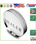 Professional-Grade Transparent Poker Dealer Button - Perfect for Tournam... - $19.92 CAD