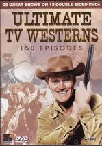 Ultimate TV Westerns- 150 Episodes on 12 DVD&#39;s - £7.81 GBP