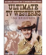 Ultimate TV Westerns- 150 Episodes on 12 DVD&#39;s - £7.85 GBP