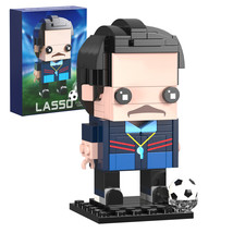 Football Character Model Building Blocks Toy for Ted Lasso MOC Bricks Ki... - £14.75 GBP+