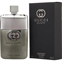 Gucci Guilty Pour Homme By Gucci Edt Spray 5 Oz (New Packaging) - £108.80 GBP