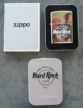 Hard Rock Cafe OSLO, Norway Zippo Lighter 2005 Polished Chrome - $48.02