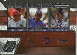 2005 Zenith Positions S Rolen A Ramirez C Jones P5  - £0.78 GBP