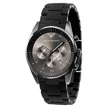 Armani Ar5889   Mens Sports Chronograph Silicone Accent Watch - £104.62 GBP