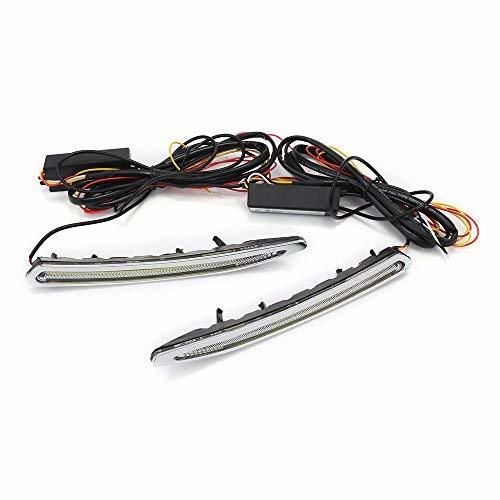AupTech Daytime Running Lights Car LED DRL with Yellow Signal Lights for... - $68.97