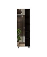 Mirror Linen Cabinet Reno, Bathroom, Black - $6,557.17 MXN