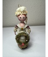 VTG 1979 Kurt S Adler Williamsburg Traditional Wood Christmas Ornament C... - $281.36 MXN