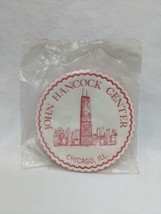 Set Of (10) Vintage John Hancock Center Chicago IL Paper Coasters 3&quot;  - £31.13 GBP