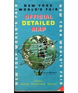 New York World&#39;s Fair 1964-65 Official Detailed Map Esso - €3,38 EUR
