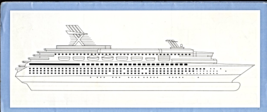Deck Plan of MV Horizon Celebrity Cruises - £3.92 GBP