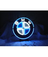 BMW Motor Auto Neon Sign 16&quot;x16&quot; - £104.45 GBP