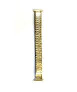 16-21mm Kreisler Textured Gold-tone DuraFlex Stainless Steel Watch Band - $28.16 CAD