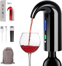 Electric Wine Aerator, Electric Wine Pourer and Wine Dispenser Pump, Mul... - £70.60 GBP