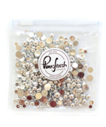 Metallic Pearls: Silver. Pinkfresh Studio.  - $4.50