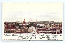 Postcard UDB Minnesota Bird&#39;s Eye View Of St. Paul, MN 1905 Everett Station - £9.81 GBP