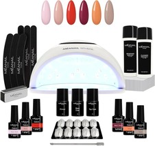 Semi-Permanent Nail Kit Led Lamp 48W - Gel Nail Dryer Manicure and Pedicure - Co - £324.38 GBP