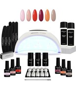 Semi-Permanent Nail Kit Led Lamp 48W - Gel Nail Dryer Manicure and Pedic... - $594.36 CAD