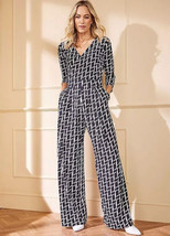 Kaleidoscope Mono Geo Bedruckt Overall UK 12 (FMS3-13) - $31.63