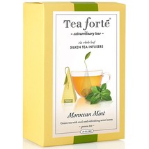 Tea Forte Moroccan Mint Green Tea Infusers - 48 Infusers Event Box - £59.46 GBP