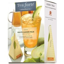 Tea Forte White Ginger Pear Iced Tea - White Tea - 40 Infusers - $85.66