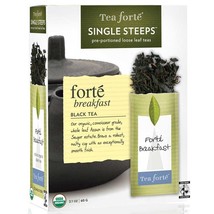 Tea Forte Forte Breakfast Black Tea Loose Leaf Tea Single Steeps - 2.1 oz. - $29.43