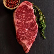 Wagyu Strip Loin, MS7, Cut To Order - 13 lbs, 2-inch steaks - £876.21 GBP