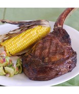 Grass Fed Beef Tomahawk Steaks - 4 pieces, 28-30 oz ea - $259.58
