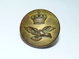Vintage Brass British Air Force Badge, Crown &amp; Albatross, Gaunt London, ... - $1,050.81 MXN