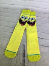 Spongebob Squarepants Novelty Character Crew Socks 1 Pair Shoe Size 5-10 NEW - £8.30 GBP