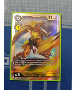 WarGreymon BT4-048 - $19.80