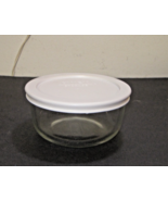 PYREX Round Glass Storage Container  2 Cups 470 mL with NEW Pyrex Lid - $21.78