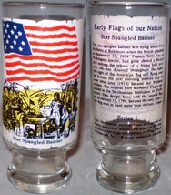 National Flag Fountain Glass Series I Early Flags of our Nation Star Spangled Ba - $8.00