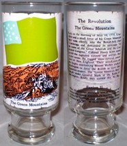 National Flag Fountain Glass Series II The Revolution The Green Mountains - $8.00