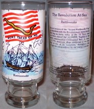 National Flag Fountain Glass Series V The Revolution At Sea Rattlesnake - $8.00