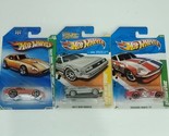 Lot of 3 Hot Wheels Shelby Cooper Daytona Delorean Datsun 24oz NEW Die Cast - $23.75
