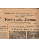 New York Herald Tribune May 21, 1962 - $130.22 MXN