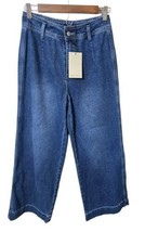 Miou Muse Womens Small Wide Leg Denim High Rise Jeans NEW - $49.25