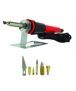 9pc Wood Art Engraving Burning Pen Kit Soldering Iron Pyrography Carving... - $24.17 CAD