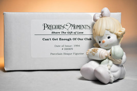 Precious Moments: Can&#39;t Get Enough Of Our Club - B0009 - Classic Figure - £9.45 GBP