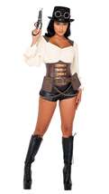 Industrial Vixen Steampunk Cosplay Women&#39;s Halloween Costume - $139.00