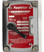 Appleton EDSF12A Malleable Iron Front Cover for 1-Pole or 2-Pole Switche... - $122.00