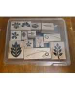 STAMPIN&#39; UP! &quot;Two-Step Stampin&#39; - Tropical Blossoms&quot; Set of 13 2002 Retired - $8.56