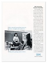 IBM Reinventing Education Broward County Florida Vintage 1997 Print Maga... - $9.70