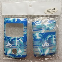 Motorola T720 T720i Front and Back Cover Hawaiian Flowers NOS - $11.87