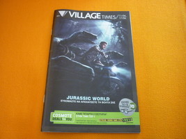Jurassic World - Cinema Movie Program Leaflet from Greece - $20.00