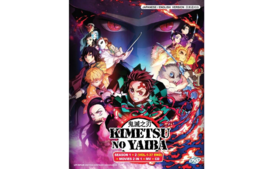 DVD Anime Demon Slayer: Kimetsu No Yaiba Season 1+2 (1-37) +2 Movies +CD English - £26.59 GBP