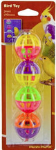 Penn Plax Lattice Ball Bird Toy with Bells | Engaging Activity for Parak... - $3.95