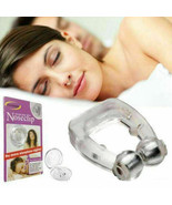 Silicone Magnetic High-Quality Anti Snore Apnea Guard Sleeping Aid Nose ... - £5.25 GBP