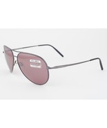 Serengeti MEDIUM AVIATOR Shiny Gunmetal / Polarized Sedona Sunglasses 80... - $462.17 CAD